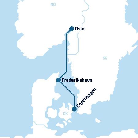 Dfds Ferry - Copenhagen To Oslo Hotel Luaran gambar